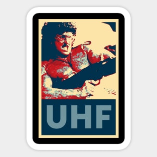 UHF Sticker